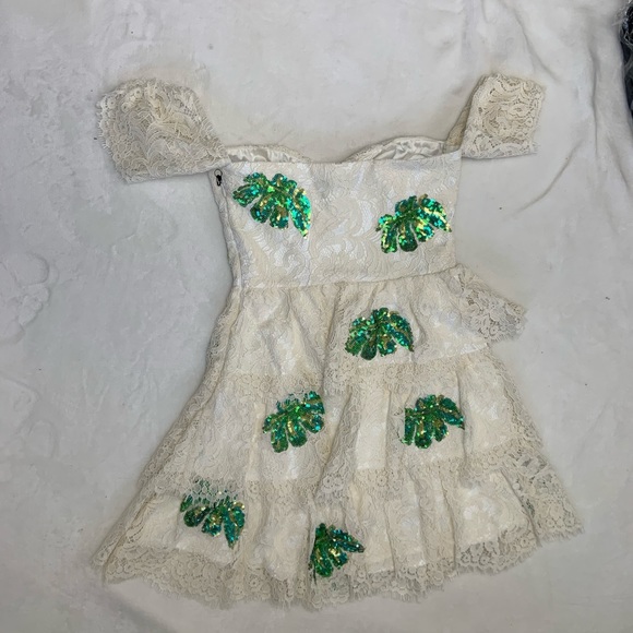 COPY - NWT Lovers + Friends sz XS PROM REVOLVE Palm dress - Picture 14 of 15